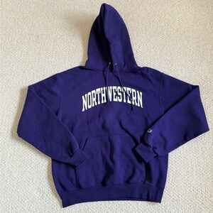 Champion Purple Northwestern Hoodie